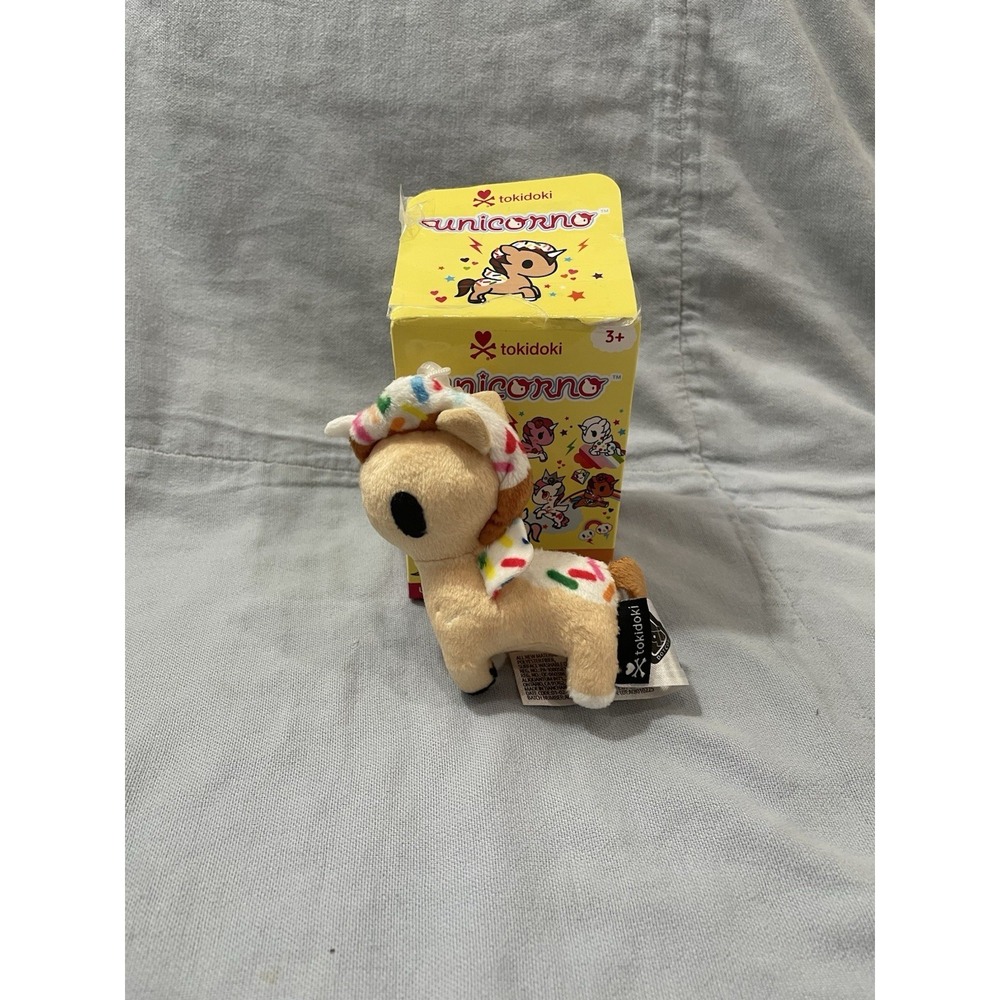 NEW Tokidoki Unicorno Series Plush Keychain Bag Tag - Cornetto